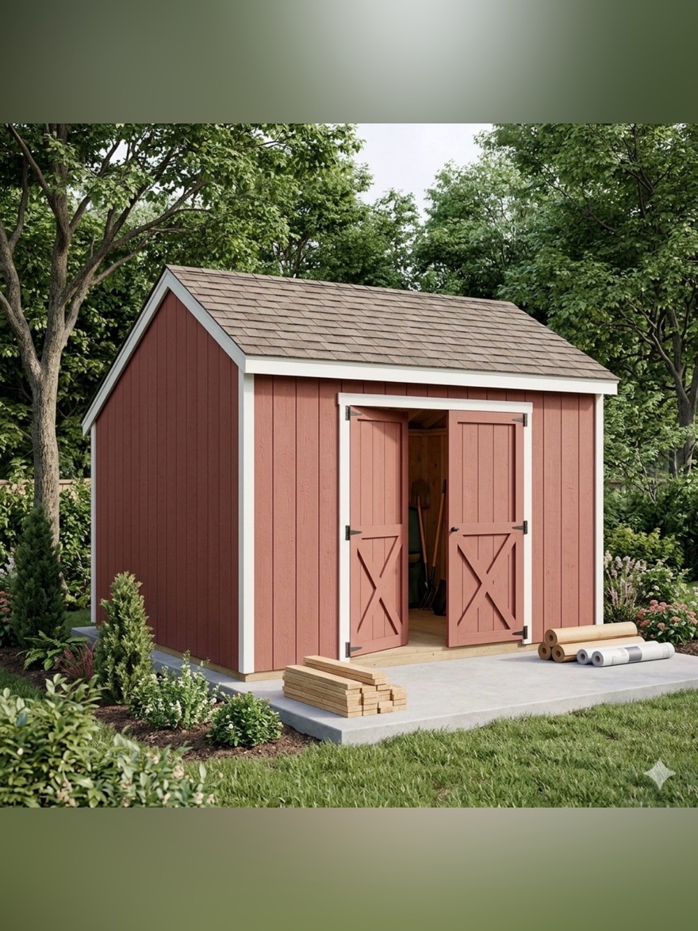 ⛱️ Storage Shed Pattern